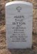 Headstone of Allen Dale BUTTON (1950-2010)