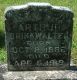 Headstone of Arthur E. DRINKWALTER (1882-1919).