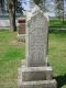 Headstone of Amelia VANSTONE (1867-1882).