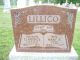Headstone of Clarence LILLICO (1891-1977); his wife Mary Elizabeth (m.n. TEEL, 1896-1977) and their infant son (1922-1922)