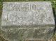 Headstone of Cyrenus W. WATTS (1861-1920).