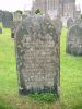 Headstone of Daniel PRUST (c. 1808-1891) and his wife Grace Foott (m.n. ROWE, c. 1805-1889).
