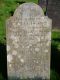 Headstone of Damaris Ann ASHTON (1850-1855).