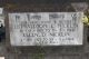 Headstone of Donaldson Edward NICKLIN (1919-1960) and his wife Ellen Dulcie (m.n. WALKER, 1921-1964)