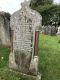 Headstone of Edmund HERRING (c. 1836-1916) and his wife Emlin (m.n. BABB, c. 1839-1912)