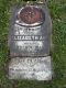 Headstone of Elizabeth Ann MASON (m.n. WALTER, 1817-1876) who was the second wife of Lawrence A. MASON (1808-1891).