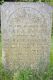 Headstone of Elizabeth WALTER (m.n. INCH, 1782-1856) wife of Richard WALTER (1780-1865).