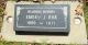 Headstone of Emery J. OHR (1900-1971).
