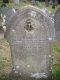 Headstone of Elizabeth Maria Grace (Bessie) BRIMACOMBE (1869-1918).