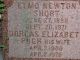 Headstone of Elmo Newton SHORT (1889-1971) and his wife Dorcas Elizabeth (m.n. PUGH, 1900-1976)