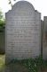 Headstone of Charles WALTER (1853-1854) and his older sister Emlyn Susan WALTER (1852-1852).