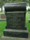 Headstone of George Daniel CURREY (1876-1958); his wife Elizabeth Jane (m.n. ALLIN, 1877-1922) and their children Isaac Conrad CURREY (1901-1989), George D. CURREY (1908-1927), George Allin CURREY (?-?), Elonzo CURREY (?-1908) and Martin Crossley CURREY (?-1907).