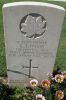 Headstone of No. G/79285, Private George J. IVISON of the Hastings and Prince Edward Regiment, Royal Canadian Infantry Corps who died in Italy during WWII. Lest We Forget.