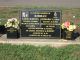 Headstone of Howard (Lloyd) KIDMAN (1927-2013) and his wife Lexie Mawina (m.n. BRAMLEY, 1929-2009)