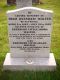 Headstone of Hugh Oxenham WALTER (1887-1969) and his wife Gertrude Littlejohns (m.n. PROUSE, 1898-1998).