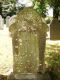Headstone of Hugh Oxenham WALTER (1829-1893) and his wife Susannah (m.n. NANCEKIEVELL, 1827-1892).