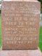 Headstone of John TREMEER (c. 1812-1891) and his wife Grace (m.n. HARRIS, c. 1815-1906).