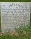 Headstone of John Brimacombe WALTER (1836-1836), Hugh Oxenham WALTER (1843-1844) and their sister Emma Jane Brimacombe WALTER (1845-1845).