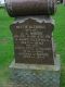 Headstone of Joshua J. MOORE (c. 1861-1944): his wife Nettie (m.n. GLEDHILL, c. 1864-1919); her brother John Ward GLEDHILL (1867-1943) and his wife Charlotte Anne (m.n. MOORE, 1870-1948).