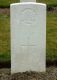 Headstone of No. 2911, 2nd. Cpl. James John TREADWELL, MM (1897-1917).