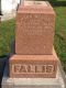 Headstone of John Wesley FALLIS (1890-1891).