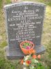 Headstone of Kenneth Norman ALLIN (1929-1990) and his wife (Christine Elizabeth (m.n. WALTER, 1928-1997).