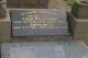 Headstone of Louis Alexander PERDRISAT (Abt. 1863-1934) and his wife Emmerline Grace (m.n. GRILLS, 1882-1963).