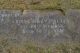 Headstone of Louisa Mary (m.n. PRESTON, Abt. 1870-1956) wife of Roger Burgoyne WALTER (1872-1959).