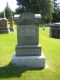 Headstone of Lorne Stanley ROBBINS (1882-1957) and his wife Eva Pearl (m.n. RANTON, 1885-1947).