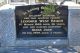 Headstone of Leonard West BEACH (c. 1922-1959) and his daughter Diana Joan BEACH (c. 1956-1959)