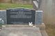 Headstone of Malcolm Alexander (Markie) SCOULLER (1918-1983).