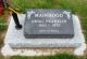 Headstone of Orval Franklin MAINHOOD (1925-1972).
