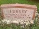 Headstone of Richard Arthur FURSEY (1876-1948) and his wife Amy M. (m.n. WATSON, 1879-1948).