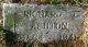 Headstone of Richard Lawrence ASHTON (1864-1941).