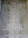 Wall panel which commemorates the service and sacrifice of No. 52938, Pilot Officer Ralph Tavenham WARE (1914-1945). A Battle of Britain pilot.