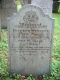 Headstone of Richard WOODLEY (c. 1816-1880).
