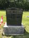 Headstone of Seth JEWELL (1856-1927) and his wife Sabina Alice (m.n. STEEPER, 1863-1942).