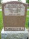 Headstone of Samuel Edwin NANCEKIVELL (1865-1949) and his wife Fanny Jane (m.n. BOND, 1869-1953).