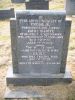 Headstone of Thomas ELLIOTT (c. 1876-1952) and his wife Emily (m.n. BURROW, c. 1873-1957).