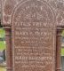 Headstone of Titus TREWIN (1845-1912) and his wife Mary Elizabeth (m.n. TABB, c. 1851-1934)