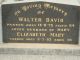 Headstone of Walter David PARK (1912-1975) and his wife Elizabeth Mary (m.n. GARTSIDE, Abt. 1910-1983).