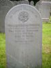 Headstone of William Davey BURROWS (c. 1850-1931).